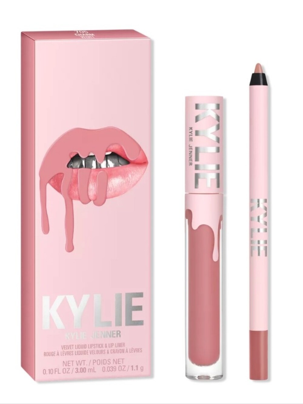 Kylie Cosmetics Velvet Liquid Lipstick & Liner Set